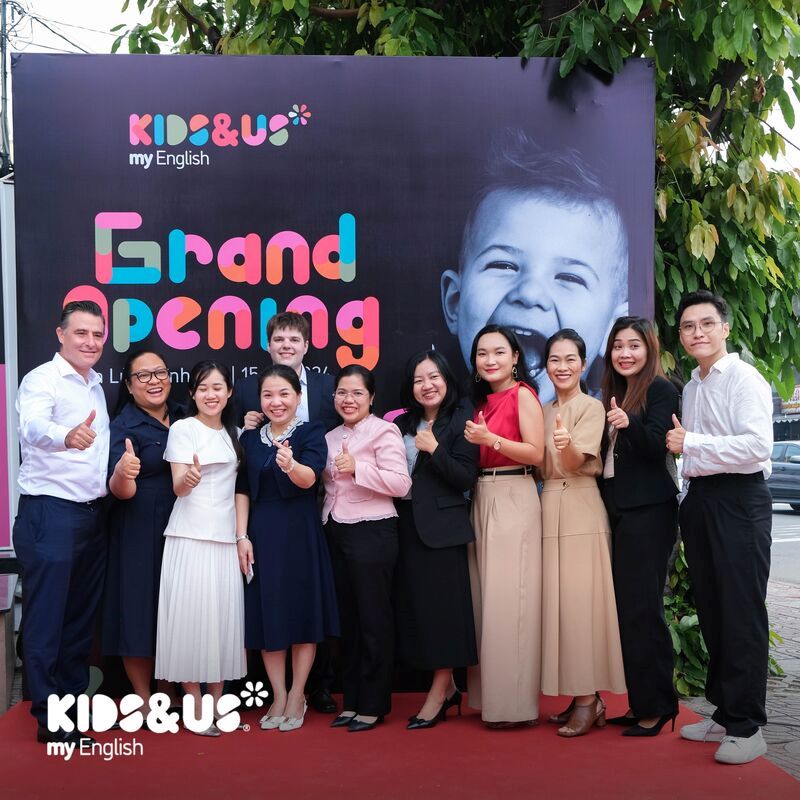 Grand open trung tâm KIDS&US my English