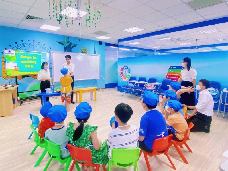 Hình ảnh lớp học tại Ocean edu