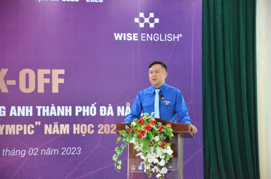 anh Lê Công Hùng phát biểu
