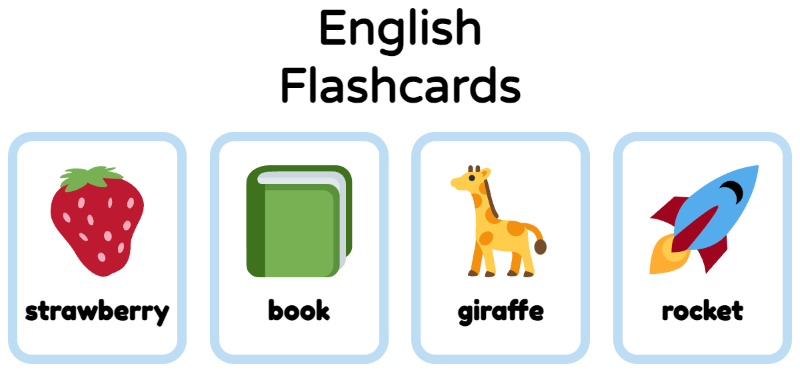 Phần mềm học Tiếng Anh Flashcard
