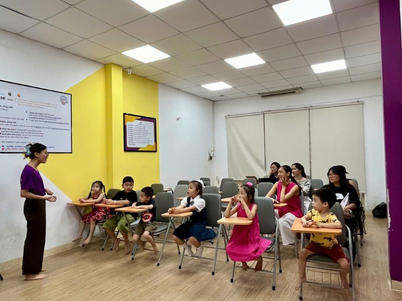 Lớp học tại WISE
