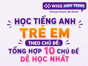 Học Tiếng Anh Trẻ Em Theo Chủ Đề- Tổng Hợp 10 Chủ Đề Dễ Học Nhất