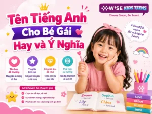 Tên Tiếng Anh Cho Bé Gái Hay và Ý Nghĩa