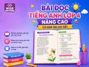 Bài Đọc Tiếng Anh Lớp 4 Nâng Cao Có Đáp Án Chi Tiết