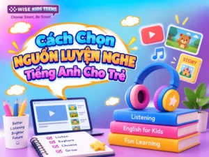 Cách Chọn Nguồn Luyện Nghe Tiếng Anh Cho Trẻ