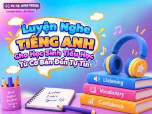 Luyện Nghe Tiếng Anh Cho Học Sinh Tiểu Học Từ Cơ Bản Đến Tự Tin