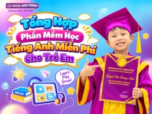 Phần mềm học tiếng anh miễn phí cho trẻ