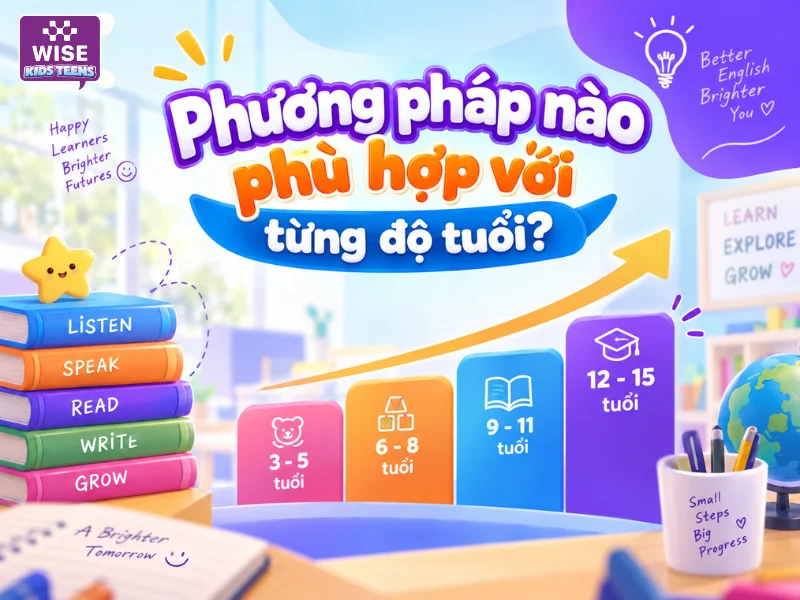 Phương pháp nào phù hợp với từng độ tuổi?