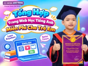 Trang web học tiếng Anh miễn phí cho trẻ em