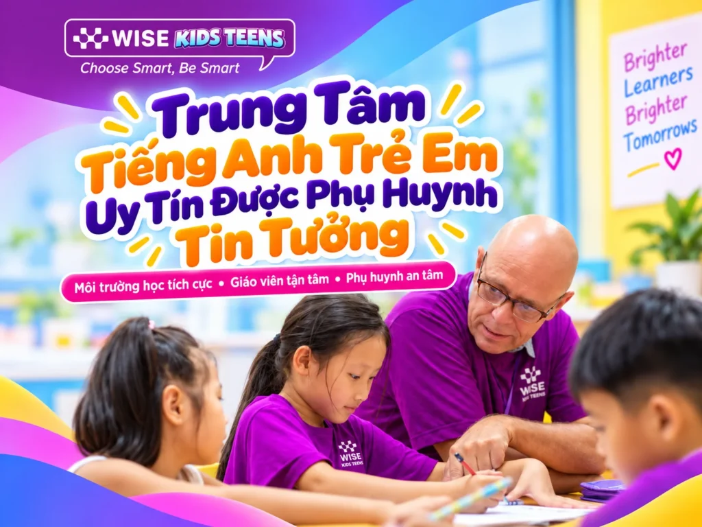 Top 8 Trung Tâm Tiếng Anh Trẻ Em Uy Tín Được Phụ Huynh Tin Tưởng