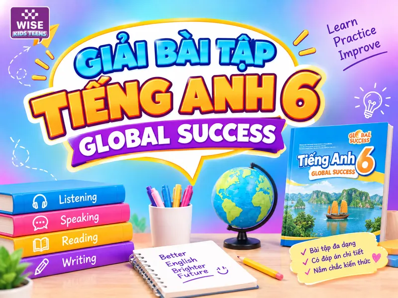Giải bài tập Tiếng Anh 6 Global Success