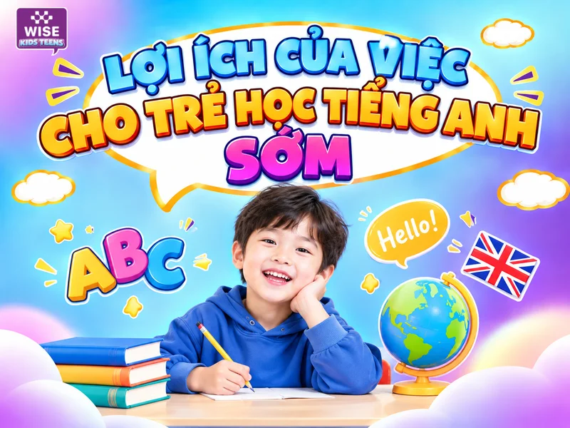 Lợi ích của việc cho trẻ học tiếng Anh sớm