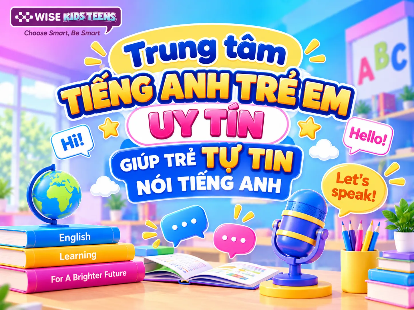 Top Trung Tâm Tiếng Anh Trẻ Em Uy Tín Giúp Trẻ Tự Tin Nói Tiếng Anh